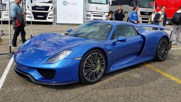 Αυτή είναι η Porsche 918 Spyder που αγόρασε ο Pagani.