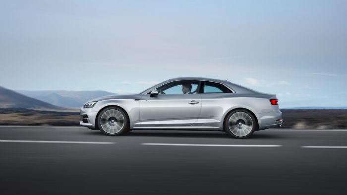 Η βασική επιλογή του νέου Audi A5 θα είναι ο 2λιτρος TFSI βενζινοκινητήρας των 190 ίππων. 