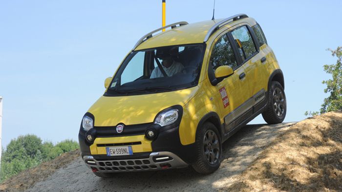 Το Fiat Panda Cross διαθέτει σύστημα μόνιμης τετρακίνησης με δύο διαφορικά, στα οποία κατανέμεται ηλεκτρονικά η ροπή ανάλογα με τις συνθήκες οδήγησης. Το Fiat Panda Cross διαθέτει σύστημα μόνιμης τετρακίνησης με δύο διαφορικά, στα οποία κατανέμεται ηλεκτρονικά η ροπή ανάλογα με τις συνθήκες οδήγησης.