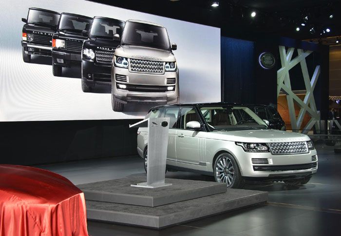 To νέο πλαίσιο του Range Rover εξοικονομεί 420 κιλά βάρους, σε σχέση με τον προκάτοχό του!