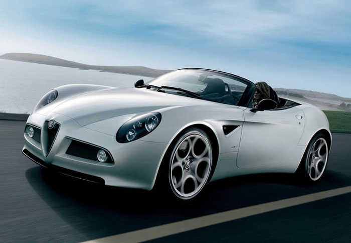 H πιο ακριβή Alfa Romeo θα είναι η 8C Spider 