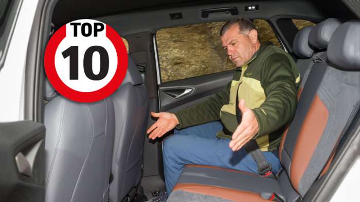 Τα 10 πιο ευρύχωρα μικρά SUV σε πορτ-μπαγκάζ, πλάτος πίσω καθίσματα και χώρους για πόδια και κεφάλι πίσω επιβατών Τα 10 πιο ευρύχωρα μικρά SUV σε πορτ-μπαγκάζ, πλάτος πίσω καθίσματα και χώρους για πόδια και κεφάλι πίσω επιβατών