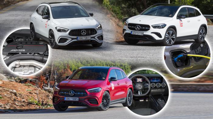 Mild hybrid, diesel ή Plug-in; Ποια έκδοση Mercedes GLA είναι καλύτερη; Mild hybrid, diesel ή Plug-in; Ποια έκδοση Mercedes GLA είναι καλύτερη;