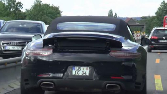 2016 Porsche 911 Carrera Cabriolet facelift