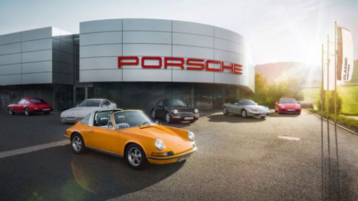 H Porsche θα δημιουργήσει ένα δίκτυο εκθέσεων, αλλά και συνεργείων για τα κλασικά της μοντέλα. 