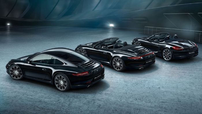 Η Porsche επαναφέρει στο προσκήνιο τις εκδόσεις Black Edition μέσω των 911 και Boxster.