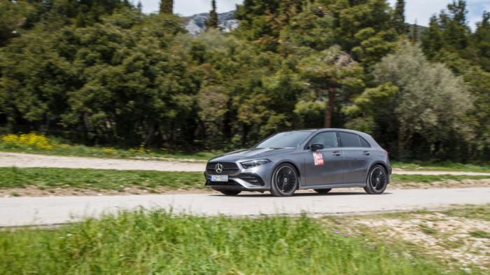Με προίκα την μεγαλύτερη ιπποδύναμη (163 PS), η A 200 επιταχύνει γρηγορότερα, ενώ χάρη στο EQ Boost mild hybrid κύκλωμα σβήνει εντελώς όταν το επιτρέπουν οι συνθήκες. Με προίκα την μεγαλύτερη ιπποδύναμη (163 PS), η A 200 επιταχύνει γρηγορότερα, ενώ χάρη στο EQ Boost mild hybrid κύκλωμα σβήνει εντελώς όταν το επιτρέπουν οι συνθήκες.