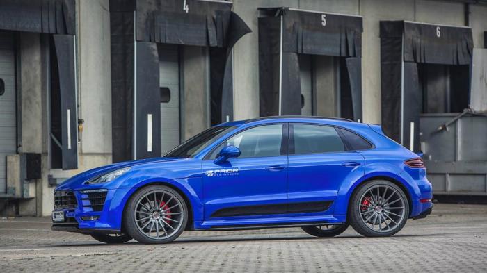 Χαμηλωμένη κατά 35 χιλιοστά, η Porsche Macan ξεφεύγει πλέον αρκετά από SUV crossover.