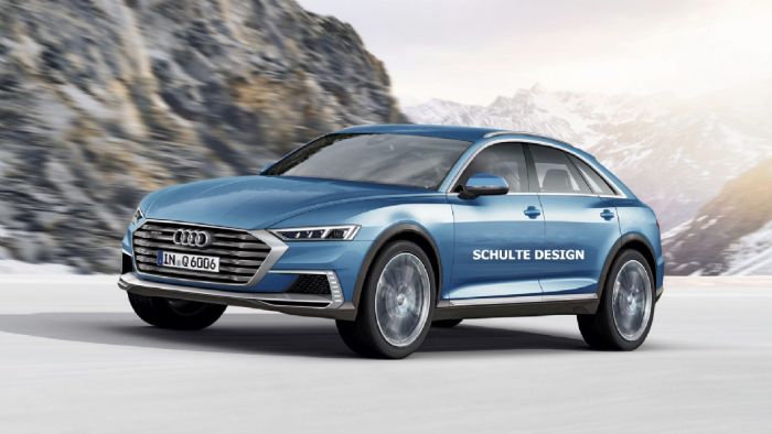 Το ηλεκτρικό Audi Q6 e-tron (ηλεκτρονικά επεξεργασμένη εικόνα) θα ξεκινήσει να κατασκευάζεται από το 2018 στο εργοστάσιο της Audi στο Βέλγιο.