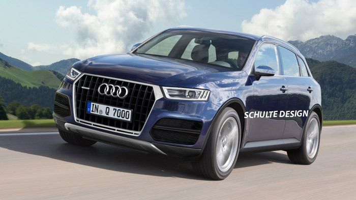 H επόμενη γενιά του Audi Q7 (όπως εικονίζεται στην ηλεκτρονικά επεξεργασμένη αποκλειστική φωτογραφία μας) θα διαθέτει και μια e-tron εκδοχή.