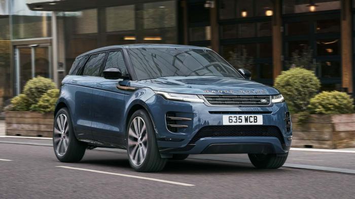 Φρεσκάρισμα και νέα καμπύλη οθόνη για το Range Rover Evoque 