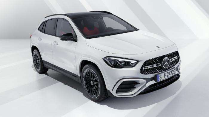 Ανανεωμένη Mercedes GLA: Mild Hybrid, diesel & Plug-in έως 224 PS 