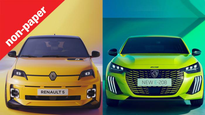 Μπορεί το νέο Renault 5 να διεκδικήσει την θέση του Peugeot 208 που πάει σφαίρα; Μπορεί το νέο Renault 5 να διεκδικήσει την θέση του Peugeot 208 που πάει σφαίρα;