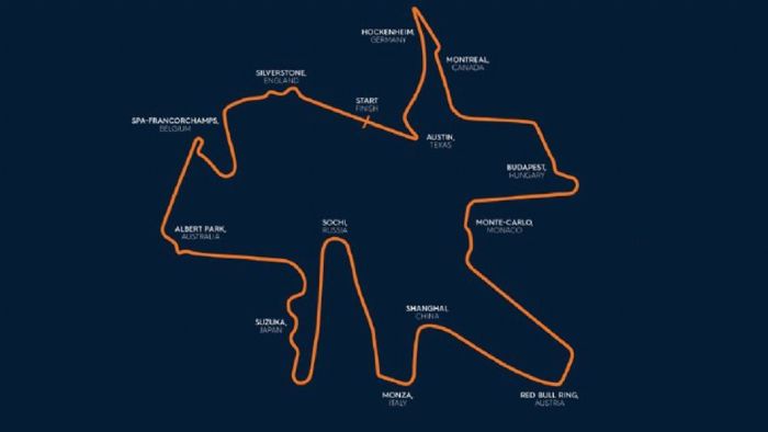 Φαίνεται πως ο πιλότος της F1 είναι υπέρμαχος του «όλα σε ένα, νοικοκυρεμένα», αφού στην πίστα του συναντώνται τμήματα, από σχεδόν όλες τις πίστες του πρωταθλήματος. Φαίνεται πως ο πιλότος της F1 είναι υπέρμαχος του «όλα σε ένα, νοικοκυρεμένα», αφού στην πίστα του συναντώνται τμήματα, από σχεδόν όλες τις πίστες του πρωταθλήματος.