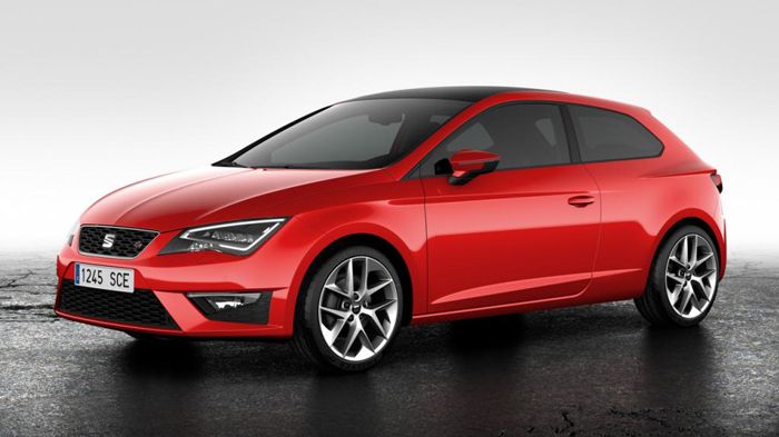 Για πρώτη φορά στην ιστορία του Seat Leon (εδώ και 14 χρόνια) έχει 3θυρο αμάξωμα.