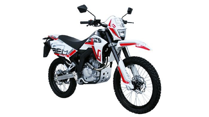 Το ZX 125 αποτελεί την enduro έκδοση του νέου μοντέλου της SFM.