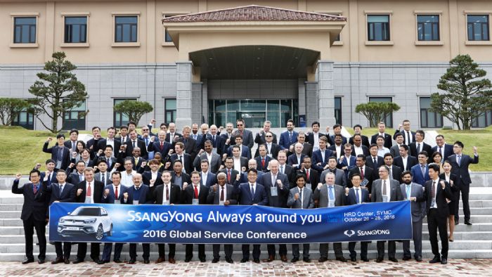 Η SsangYong διοργάνωσε το 2ο Παγκόσμιο Συνέδριο After Sales, με περισσότερες από 70 συμμετοχές υπευθύνων After Sales από 45 χώρες, μεταξύ των οποίων και η Ελλάδα. 