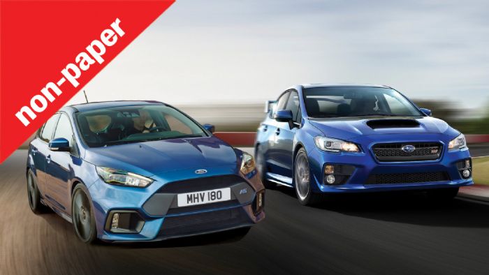 Ford Focus RS ή Subaru WRX STI; Ποιο είναι το μοντέλο που θα θέλατε να έχετε στο γκαράζ σας;