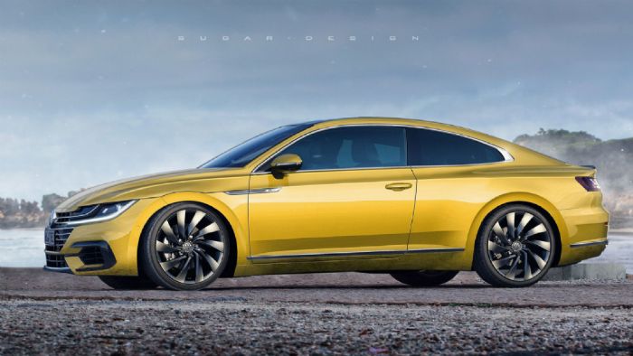 Mία coupe έκδοση του νέου Arteon θα στεκόταν επάξια πλάι στο Audi A5.