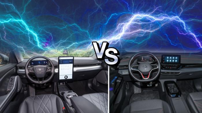 Super Συγκριτικό: Ford Mustang Mach-E Vs Volkswagen ID.4 GTX