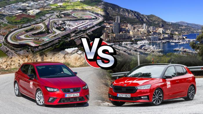 SEAT Ibiza FR Vs Skoda Fabia Monte Carlo: Ποια top έκδοση στα 150 PS; 