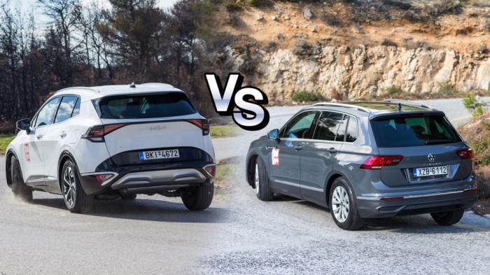 Super Συγκριτικό: Kia Sportage Vs Volkswagen Tiguan Super Συγκριτικό: Kia Sportage Vs Volkswagen Tiguan