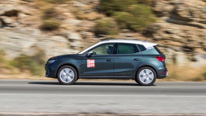 Με εκπομπές αέριων ρύπων στα 120 γρ. CO2/χλμ. το SEAT Arona απαλλάσσεται από τέλη κυκλοφορίας και περιορισμούς κίνησης στον Δακτύλιο. Με εκπομπές αέριων ρύπων στα 120 γρ. CO2/χλμ. το SEAT Arona απαλλάσσεται από τέλη κυκλοφορίας και περιορισμούς κίνησης στον Δακτύλιο.