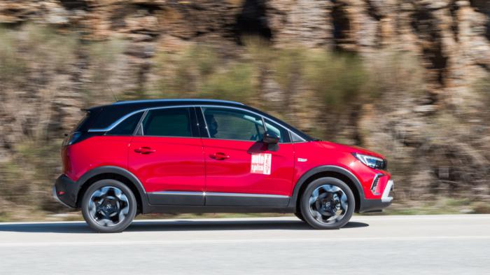 Γύρω στα 7,5 λίτρα κατανάλωση έχει ο 1,2 turbo του Crossland, που παρουσιάζει καλύτερες ρεπρίζ, χωρίς όμως το μπρίο που θα θέλαμε. Γύρω στα 7,5 λίτρα κατανάλωση έχει ο 1,2 turbo του Crossland, που παρουσιάζει καλύτερες ρεπρίζ, χωρίς όμως το μπρίο που θα θέλαμε.