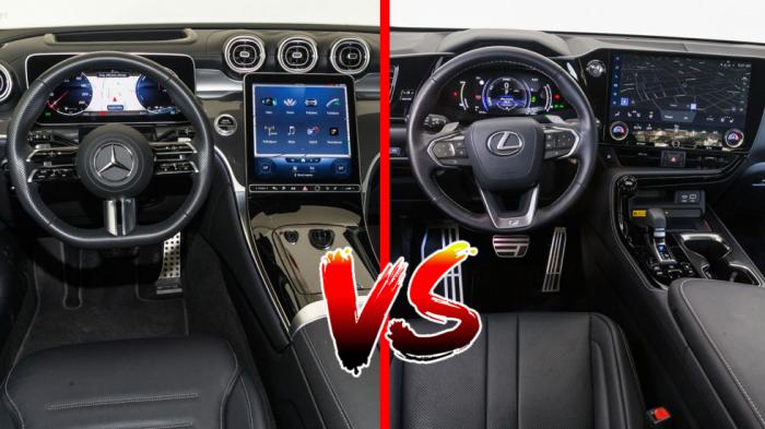 Σύγκριση premium Plug-in hybrid D-SUV: Lexus NX 450h+ Vs Mercedes GLC 400e 4MATIC