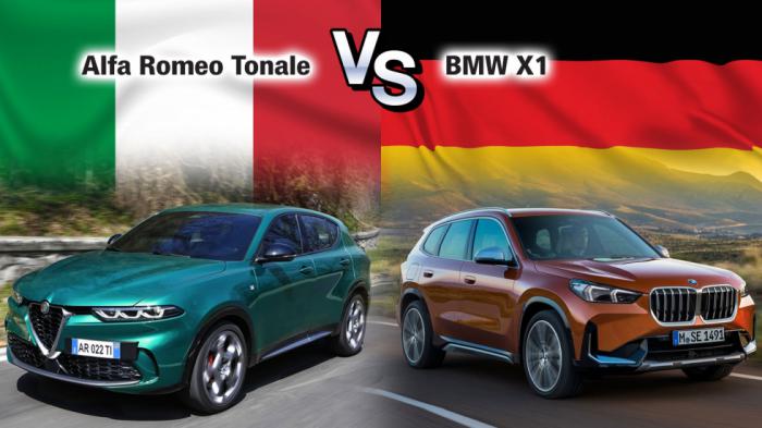 Premium οικογενειακό SUV, στα ίδια χρήματα: Alfa Romeo Tonale ή BMW X1; Premium οικογενειακό SUV, στα ίδια χρήματα: Alfa Romeo Tonale ή BMW X1;