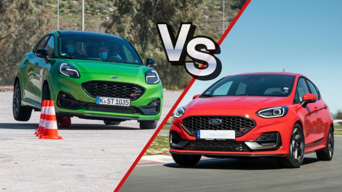 Super Συγκριτικό: Ford Fiesta ST vs Ford Puma ST 