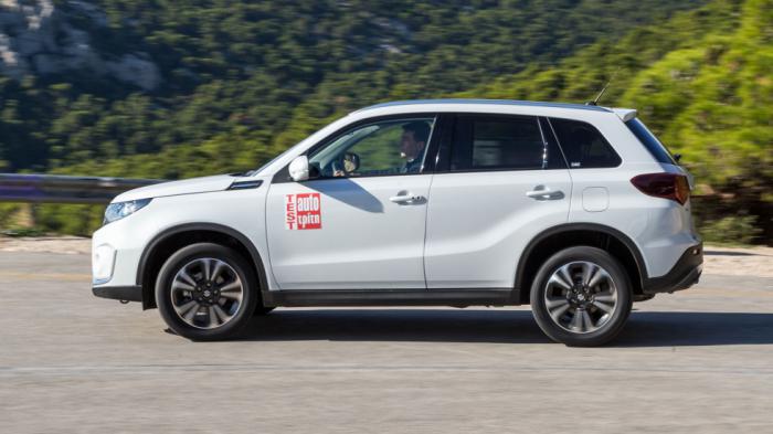 Οι εκκινήσεις του Vitara δεν γίνονται πάντα ηλεκτρικά, ενώ όταν αφήνεις το γκάζι ο θερμικός κινητήρας δεν σβήνει όσο άμεσα, για αυτό και η κατανάλωση δεν έπεσε κάτω από το, υψηλό για full hybrid, νούμ Οι εκκινήσεις του Vitara δεν γίνονται πάντα ηλεκτρικά, ενώ όταν αφήνεις το γκάζι ο θερμικός κινητήρας δεν σβήνει όσο άμεσα, για αυτό και η κατανάλωση δεν έπεσε κάτω από το, υψηλό για full hybrid, νούμ