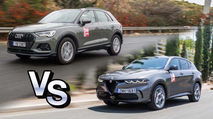 Super Συγκριτικό: Alfa Romeo Tonale VS Audi Q3 Super Συγκριτικό: Alfa Romeo Tonale VS Audi Q3