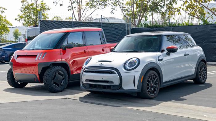 Το Telo MT1 έχει μήκος μόλις 3,86 μ., όσο δηλαδή ένα MINI Cooper SE.