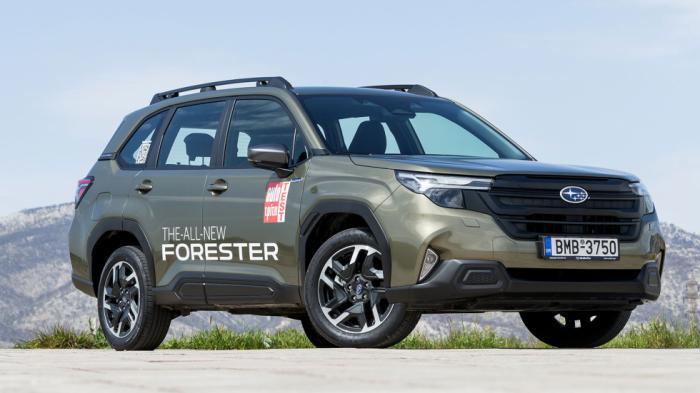 Το νέο Subaru Forester διατηρεί τις κλασικές φόρμες αμαξώματος του μοντέλου, όμως τα νέα στοιχεία της εμφάνισής του του χαρίζουν έναν συνολικά πολύ πιο σύγχρονο και κομψό χαρακτήρα με έντονα SUV χαρακ Το νέο Subaru Forester διατηρεί τις κλασικές φόρμες αμαξώματος του μοντέλου, όμως τα νέα στοιχεία της εμφάνισής του του χαρίζουν έναν συνολικά πολύ πιο σύγχρονο και κομψό χαρακτήρα με έντονα SUV χαρακ