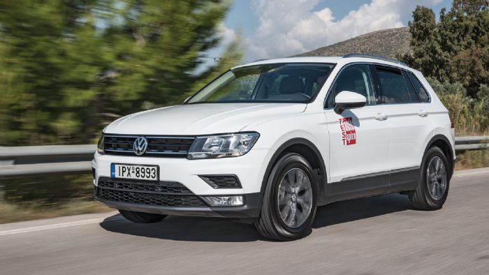 Δείτε τις τιμές και εκδόσεις του VW Tiguan.