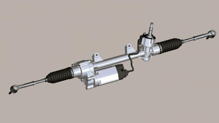 Η ηλεκτρική υποβοήθηση EPS (Electrically Power Steering) είναι πιο απλή κατασκευαστικά, μιας και αποτελείται από αισθητήρες και ένα ηλεκτρικό μοτέρ. Η ηλεκτρική υποβοήθηση EPS (Electrically Power Steering) είναι πιο απλή κατασκευαστικά, μιας και αποτελείται από αισθητήρες και ένα ηλεκτρικό μοτέρ.