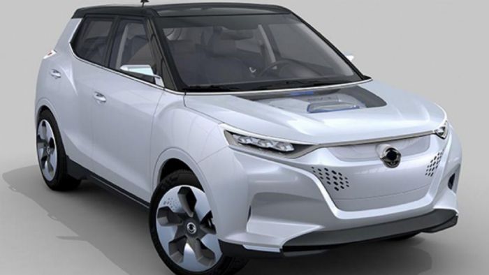 Υβριδικό Tivoli παρουσίασε η SsangYong σε μορφή concept.