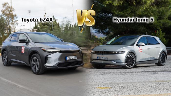 Το Toyota bZ4X κόντρα στον κορεάτικο ανταγωνισμό, Hyundai Ioniq 5 & Kia EV6