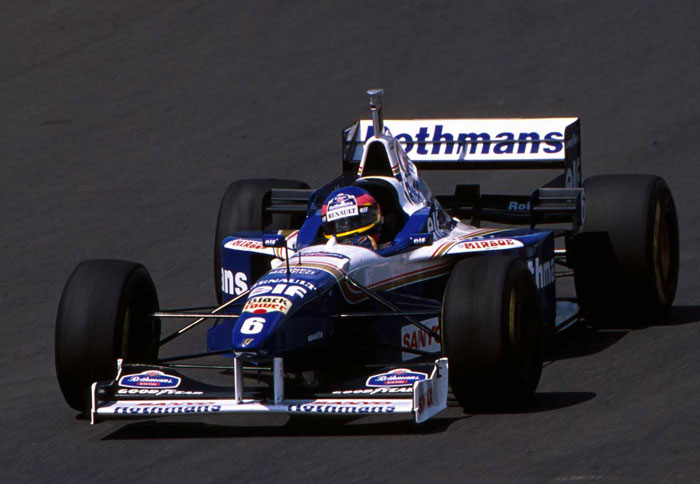 Jacques Villeneuve, Williams-Renault, Hungaroring, 1996