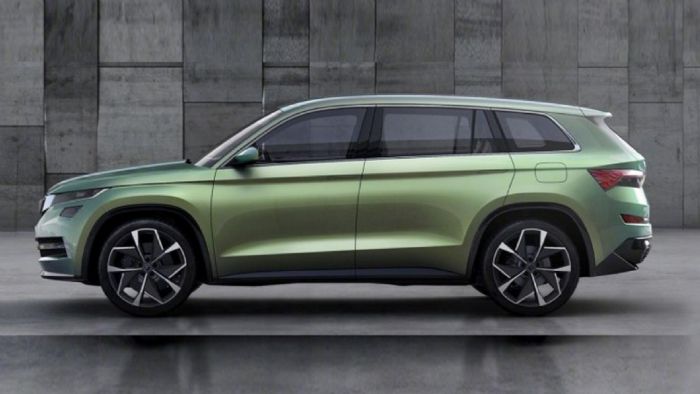 To Skoda VisionS έχει μήκος 4,7 μέτρα, ενώ στο εσωτερικό του μπορεί να φιλοξενήσει έξι άτομα.