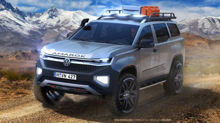 Το «αγροτικό» VW Amarok γίνεται SUV: Νέο σχέδιο από τον αρχισχεδιαστή 