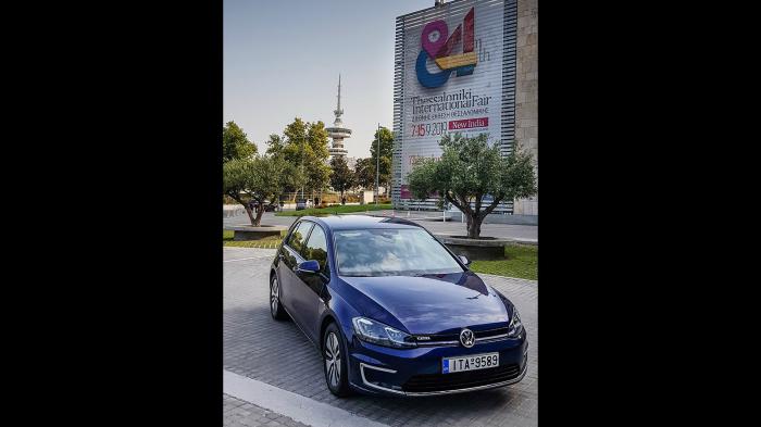 Το VW e-Golf που θα χρησιμοποιεί πλέον για τις μετακινήσεις του ο νέος Δήμαρχος Θεσσαλονίκης.