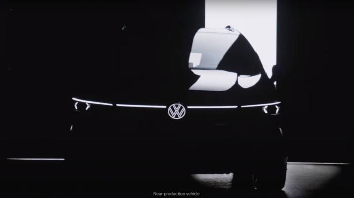 Αυτή είναι η πρώτη επίσημη teaser εικόνα της Volkswagen για το ανανεωμένο VW Golf.