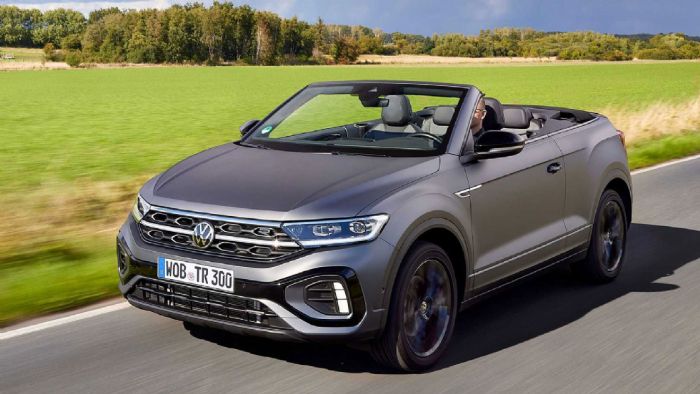 Το νέο VW T-Roc Cabriolet Edition Grey έφτασε με 150 ίππους  