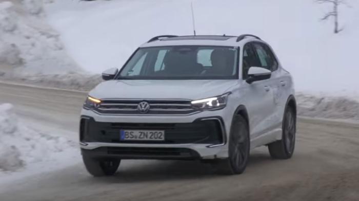 «Συνελήφθη» το ολοκαίνουργιο VW Tiguan 