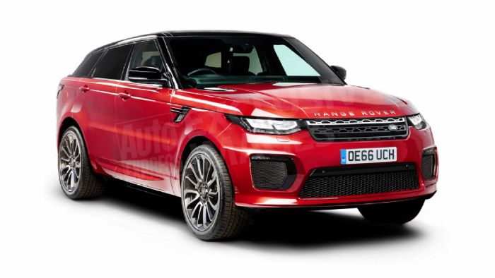 Το μήκος του Range Rover Sport Coupe (ψηφιακά επεξεργασμένη φωτό) περιμένουμε να είναι περίπου 4,7 μέτρα, λίγο μικρότερο δηλαδή από τους άμεσους ανταγωνιστές BMW X6 και Mercedes-Benz GLE Coupe.