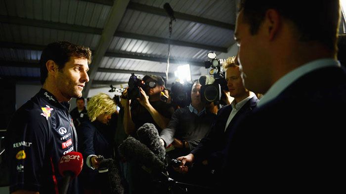 Ο Mark Webber είναι έτοιμος να παλέψει εναντίον τον teammate (Sebastian Vettel) του το 2013.