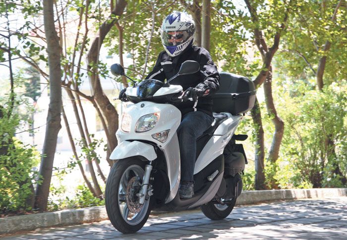 O κινητήρας των 155 κ.εκ. αποδίδει 15,5 ίππους και προσφέρει άμεσες αποκρίσεις και ζωντάνια στην κίνηση.
