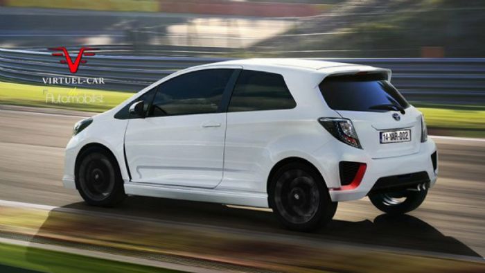 Θεωρείται πλέον σχεδόν σίγουρο πως η Toyota θα ετοιμάσει καυτή έκδοση του Yaris. Θεωρείται πλέον σχεδόν σίγουρο πως η Toyota θα ετοιμάσει καυτή έκδοση του Yaris.